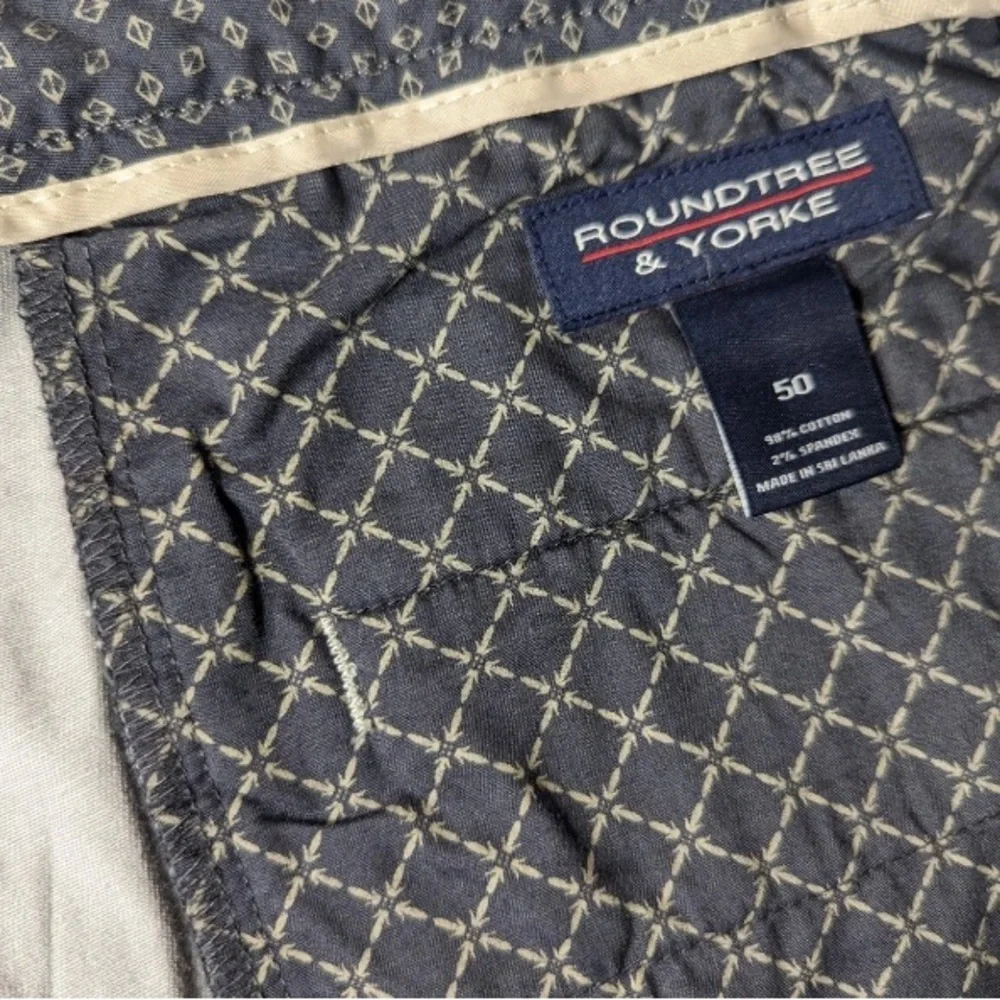 NEW Big Mens Size 50 Roundtree & Yorke Cargo Shorts Cotton (9
